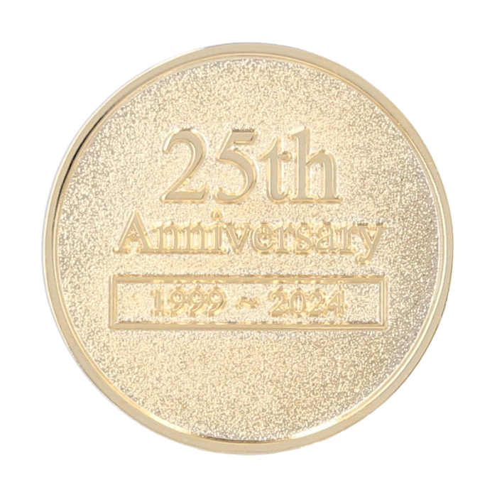 Commemorative Coin (25 Years)