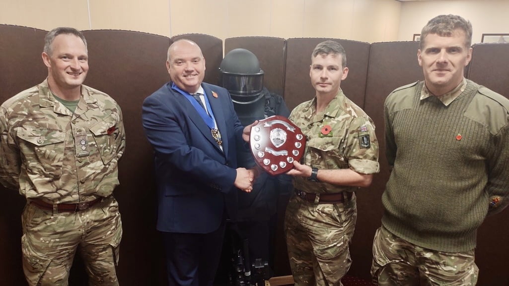 Presentation of Hector’s Shield (35 Engineer Regiment) - WCoSP